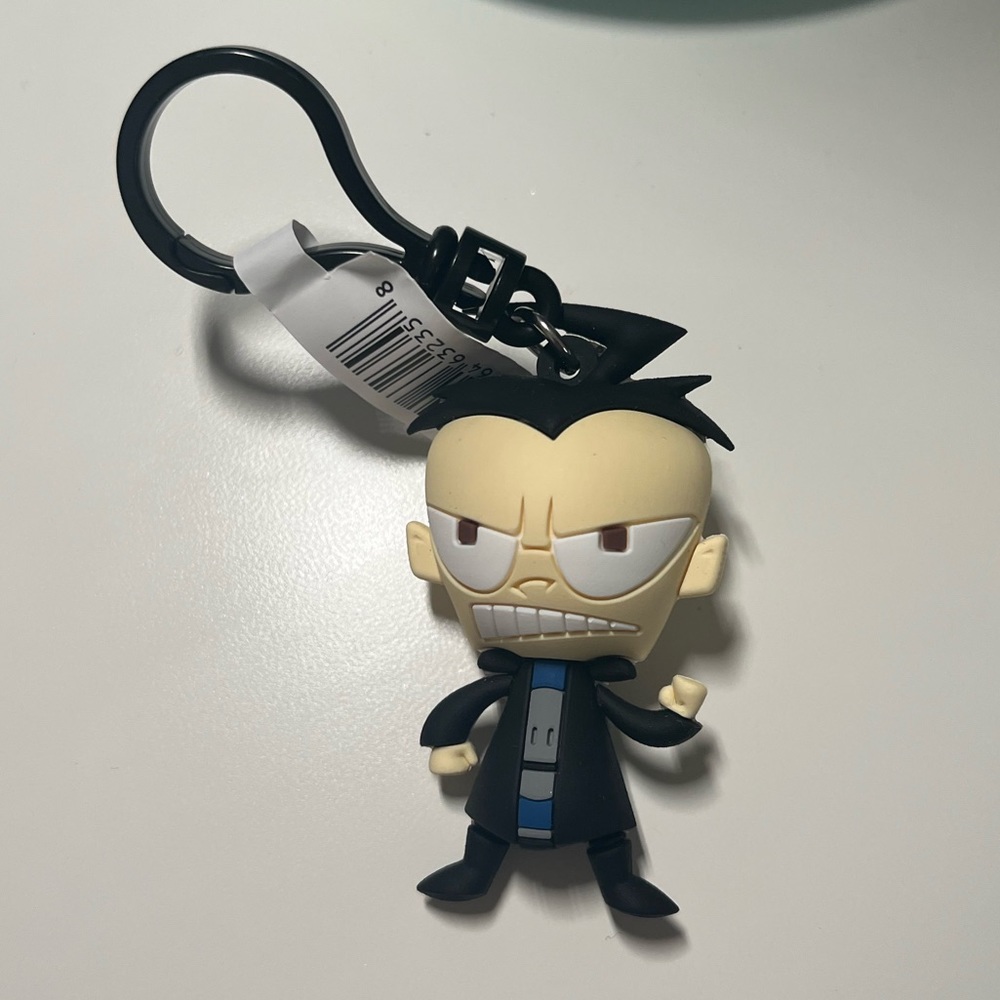 Invader Zim Dib Keychain